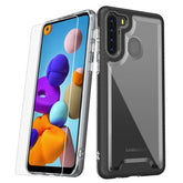 MyBat Pro Lux Series Case for Samsung Galaxy A21 - Black