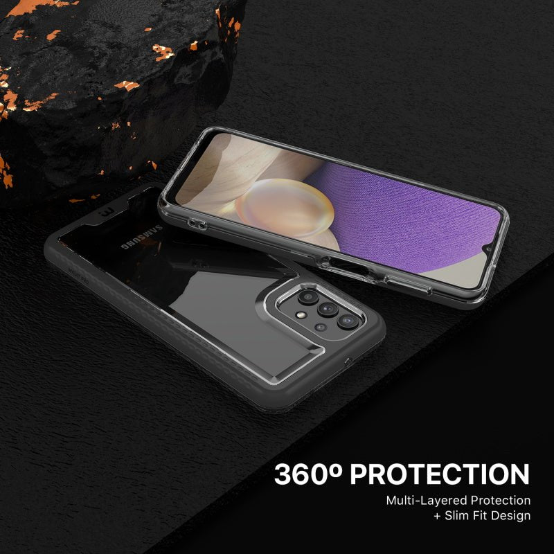 MyBat Pro Lux Series Case for Samsung Galaxy A32 5G - Black