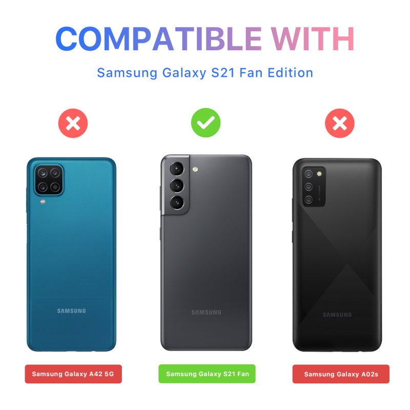 MyBat Pro Lux Series Case for Samsung Galaxy S21 Fan Edition - Rose Gold