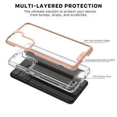 MyBat Pro Lux Series Case for Samsung Galaxy S21 Fan Edition - Rose Gold