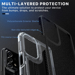 MyBat Pro Lux Series Case with Tempered Glass for Samsung Galaxy A23 5G - Rose Gold