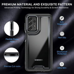 MyBat Pro Lux Series Case with Tempered Glass for Samsung Galaxy A23 5G - Rose Gold