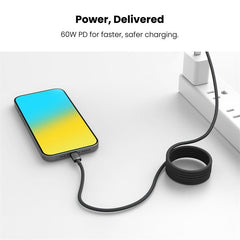 MyBat Pro MagCoil USB - C to USB - C Braided Magnetic Cable - 6FTMyBat Pro