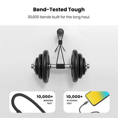 MyBat Pro MagCoil USB - C to USB - C Braided Magnetic Cable - 6FTMyBat Pro