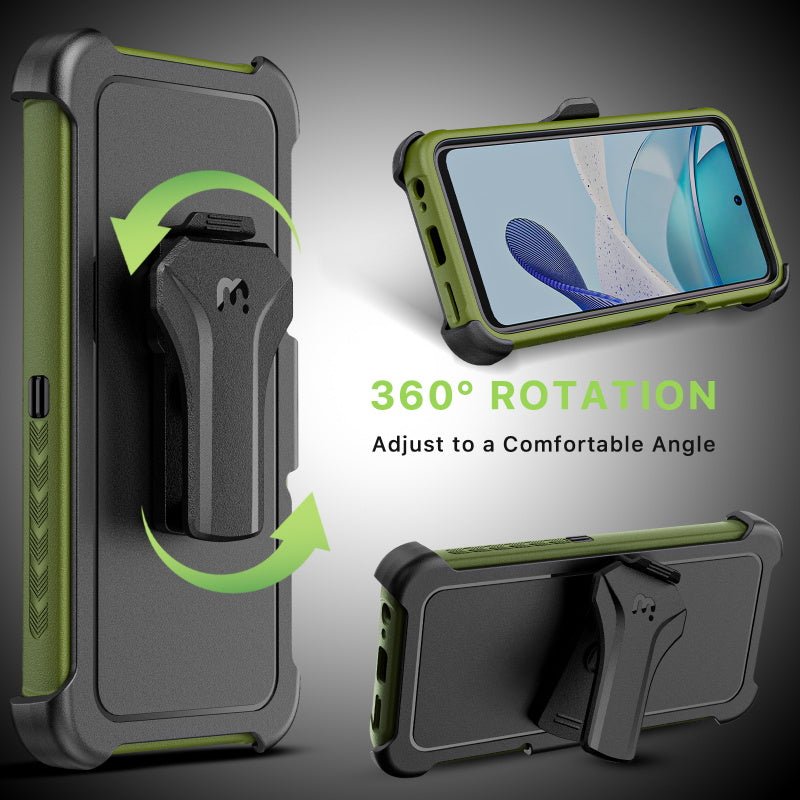 MyBat Pro Maverick Series Case w/ Holster for Motorola Moto G 5G (2023)Moto G 5G 2023