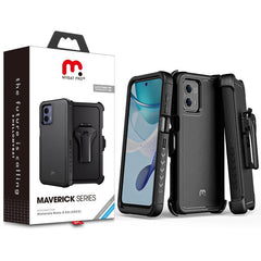 MyBat Pro Maverick Series Case w/ Holster for Motorola Moto G 5G (2023)Moto G 5G 2023