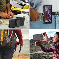 MyBat Pro Maverick Series Case w/ Holster for Motorola Moto G 5G (2025) - BlackMybat Pro