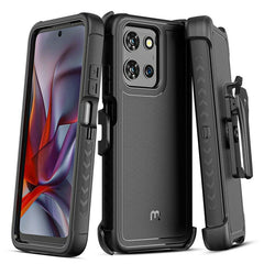 MyBat Pro Maverick Series Case w/ Holster for Motorola Moto G 5G (2026)/Moto G Play (2026) / Moto G 5G (2025)MyBat Pro