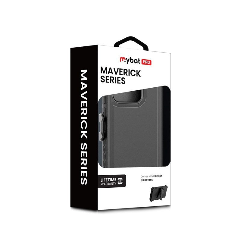 MyBat Pro Maverick Series Case w/ Holster for Motorola Moto G Stylus 5G (2025) - BlueMyBat Pro