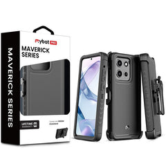 MyBat Pro Maverick Series Case w/ Holster for Motorola Moto G Stylus 5G (2025) - BlueMyBat Pro
