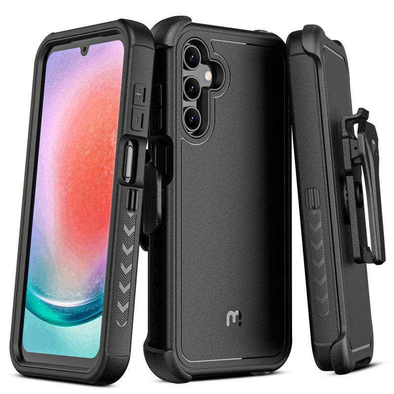 MyBat Pro Antimicrobial Maverick Series Case with Holster for Samsung Galaxy A15 5G MyBat Pro Antimicrobial Maverick Series Case with Holster for Samsung Galaxy A15 5G