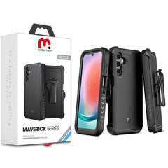 MyBat Pro Maverick Series Case w/ Holster for Samsung Galaxy A15 5G - Blue