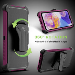 MyBat Pro Maverick Series Case w/ Holster for Samsung Galaxy A23 5G - Black