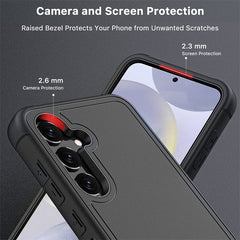 MyBat Pro Maverick Series Case w/ Holster for Samsung Galaxy S24 - Black