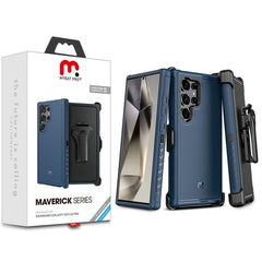 MyBat Pro Maverick Series Case w/ Holster for Samsung Galaxy S24 Ultra - Army Green