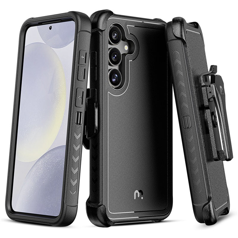 MyBat Pro Maverick Series Case w/ Holster for Samsung Galaxy S25 Plus - Army Green