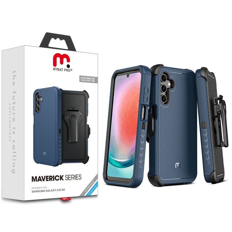 MyBat Pro Maverick Series Case with Holster for Samsung Galaxy A15 5GMyBat Pro