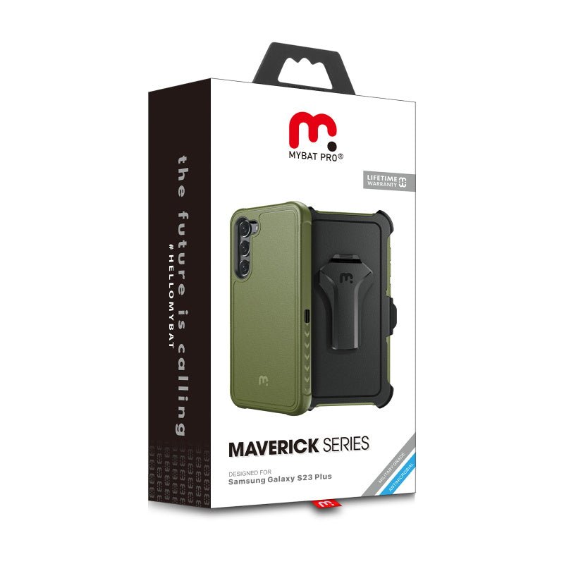 MyBat Pro Maverick Series Case with Holster for Samsung Galaxy S23 PlusMyBat Pro