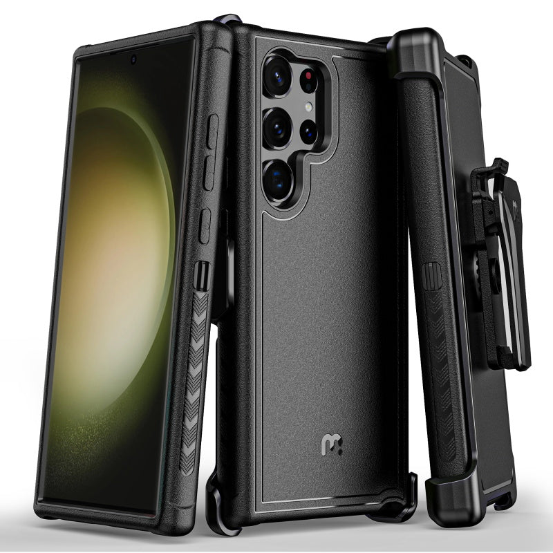 MyBat Pro Maverick Series Case with Holster for Samsung Galaxy S23 UltraMyBat Pro