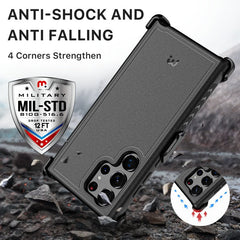 MyBat Pro Maverick Series Case with Holster for Samsung Galaxy S23 UltraMyBat Pro