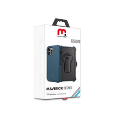 MyBat Pro Maverick Series MagSafe Case w/ Holster and Tempered Glass for Apple iPhone 12 / 12 Pro (6.1)iPhone 12 / 12 Pro