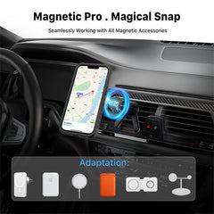 MyBat Pro Maverick Series MagSafe Case w/ Holster and Tempered Glass for Apple iPhone 13 Pro Max (6.7)iPhone 13 Pro Max