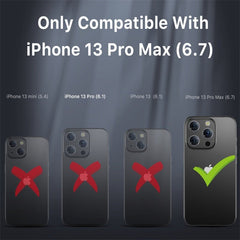 MyBat Pro Maverick Series MagSafe Case w/ Holster and Tempered Glass for Apple iPhone 13 Pro Max (6.7)iPhone 13 Pro Max