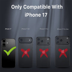 MyBat Pro Maverick Series MagSafe Case w/ Holster and Tempered Glass for Apple iPhone 17 - GreyMyBat Pro