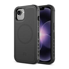 MyBat Pro Maverick Series MagSafe Case w/ Holster and Tempered Glass for Apple iPhone 17e / 16e / 14 / 13MyBat Pro