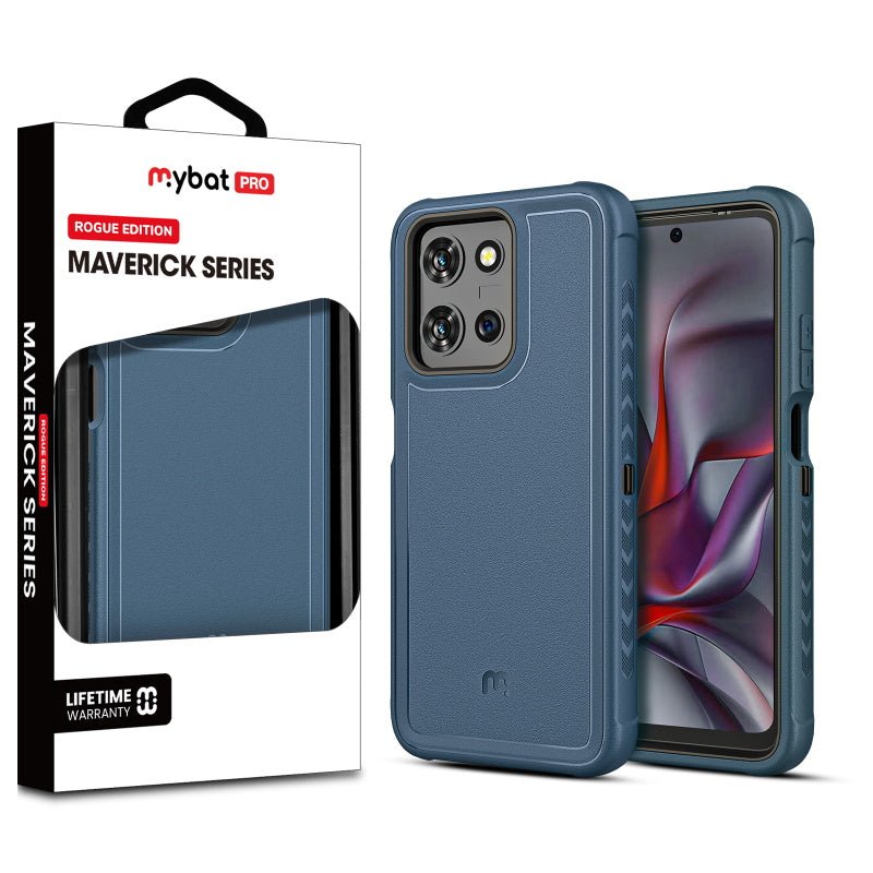 MyBat Pro Maverick Series Rogue Edition Case for Motorola Moto G 5G (2025) - BlueMybat Pro