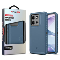 MyBat Pro Maverick Series Rogue Edition Case for Motorola Moto G Stylus 5G (2026) / Moto G Stylus 5G (2025) - BlueMyBat Pro