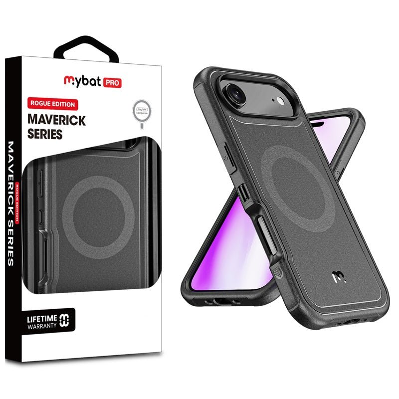 MyBat Pro Maverick Series Rogue Edition MagSafe Case for Apple iPhone 17 Air - BlackMyBat Pro