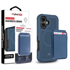 MyBat Pro Maverick Series Utility Edition MagSafe Case + MagStash MagSafe Wallet Folio for Apple iPhone 16