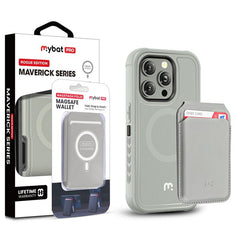 MyBat Pro Maverick Series Utility Edition MagSafe Case + MagStash MagSafe Wallet Folio for Apple iPhone 16 Pro