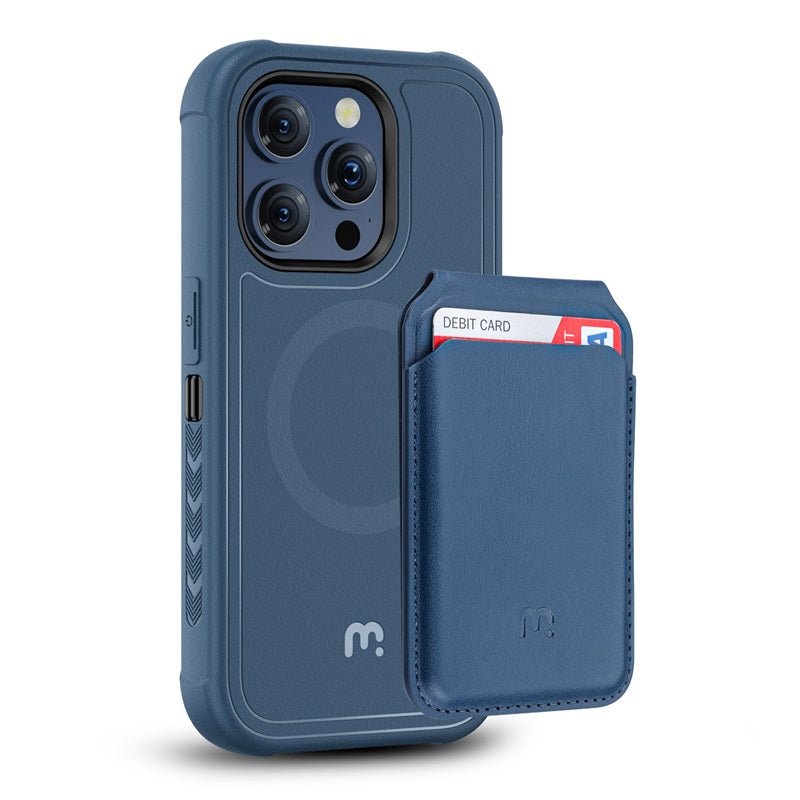 MyBat Pro Maverick Series Utility Edition MagSafe Case + MagStash MagSafe Wallet Folio for Apple iPhone 16 ProiPhone 16 Pro