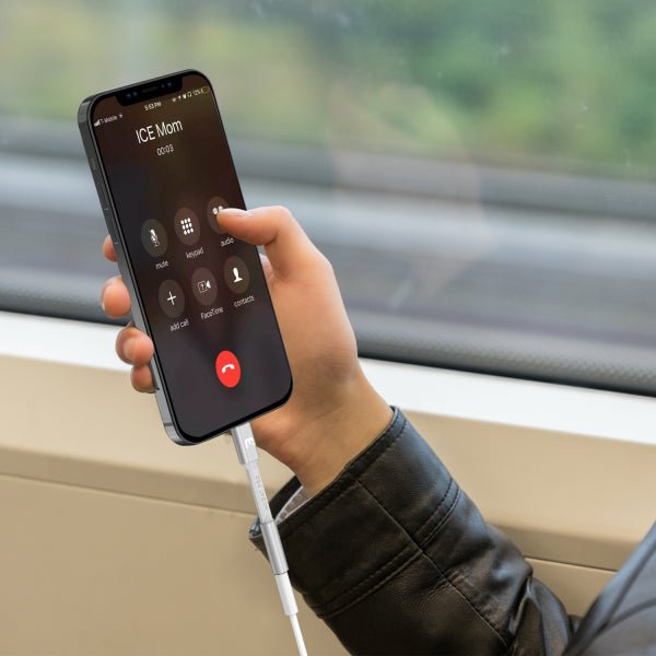 MyBat Pro MFi Lightning Connector to 3.5mm Adapter - WhiteMyBat Pro