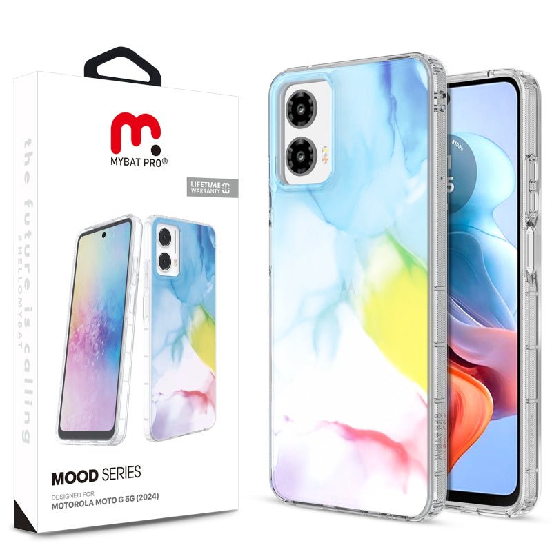 MyBat Pro Mood Series Case for Motorola Moto G 5G (2024) - Black Leopard