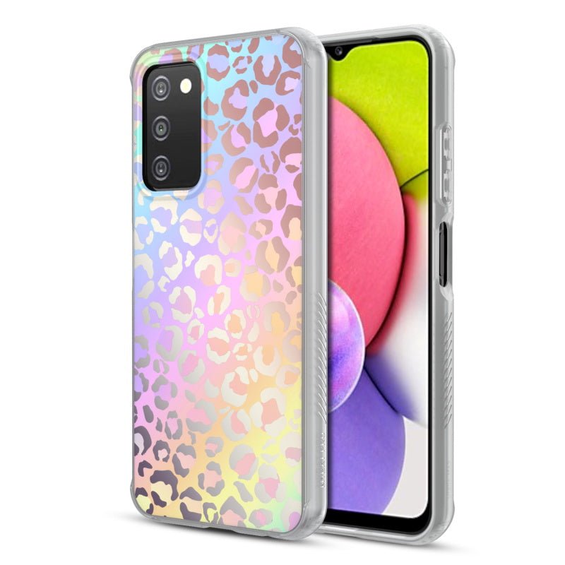 MyBat Pro Mood Series Case for Samsung Galaxy A03s - Neon Butterfies