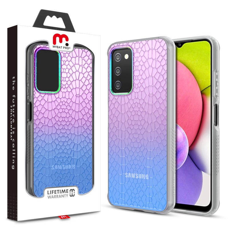 MyBat Pro Mood Series Case for Samsung Galaxy A03s - Neon Butterfies