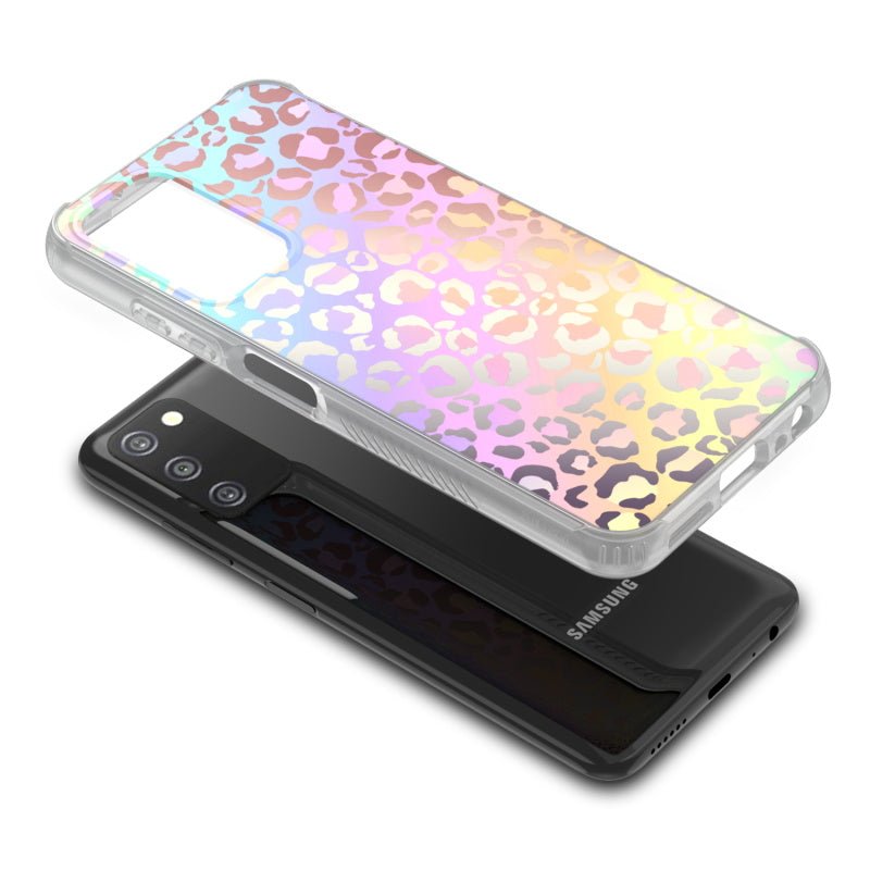 MyBat Pro Mood Series Case for Samsung Galaxy A03s - Neon Butterfies