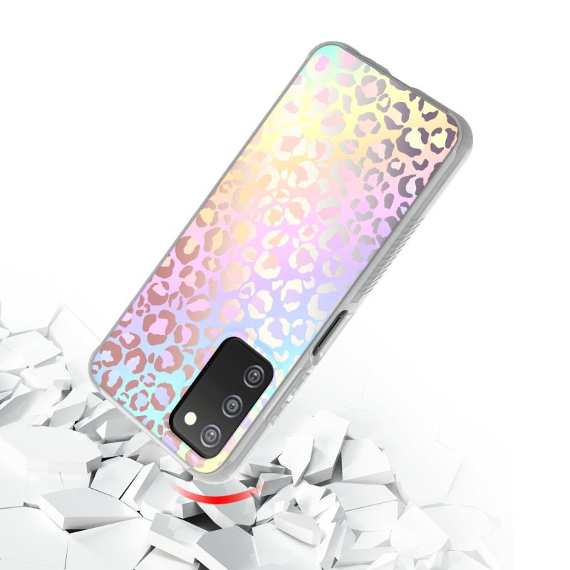 MyBat Pro Mood Series Case for Samsung Galaxy A03s - Neon Butterfies