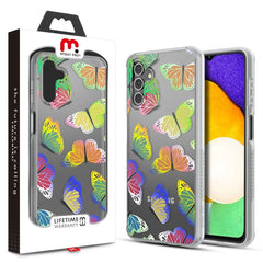MyBat Pro Mood Series Case for Samsung Galaxy A13 5G / (4G) - Neon Butterfies