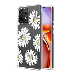 MyBat Pro Mood Series Case (with Diamonds) for Motorola edge Plus (2023) - Happyedge Plus (2023)