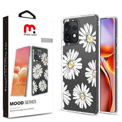MyBat Pro Mood Series Case (with Diamonds) for Motorola edge Plus (2023) - Happyedge Plus (2023)