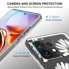 MyBat Pro Mood Series Case (with Diamonds) for Motorola edge Plus (2023) - Happyedge Plus (2023)