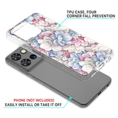 MyBat Pro Mood Series Case (with Diamonds) for Motorola Moto G 5G (2025) - Floral GemsMybat Pro