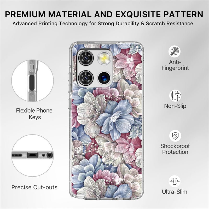 MyBat Pro Mood Series Case (with Diamonds) for Motorola Moto G Stylus 5G (2025) - StarstruckMyBat Pro