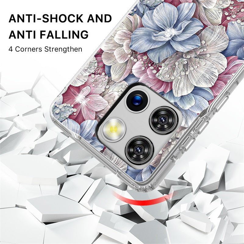 MyBat Pro Mood Series Case (with Diamonds) for Motorola Moto G Stylus 5G (2025) - StarstruckMyBat Pro
