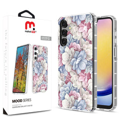 MyBat Pro Mood Series Case (with Diamonds) for Samsung Galaxy A16 5G - Floral Gems