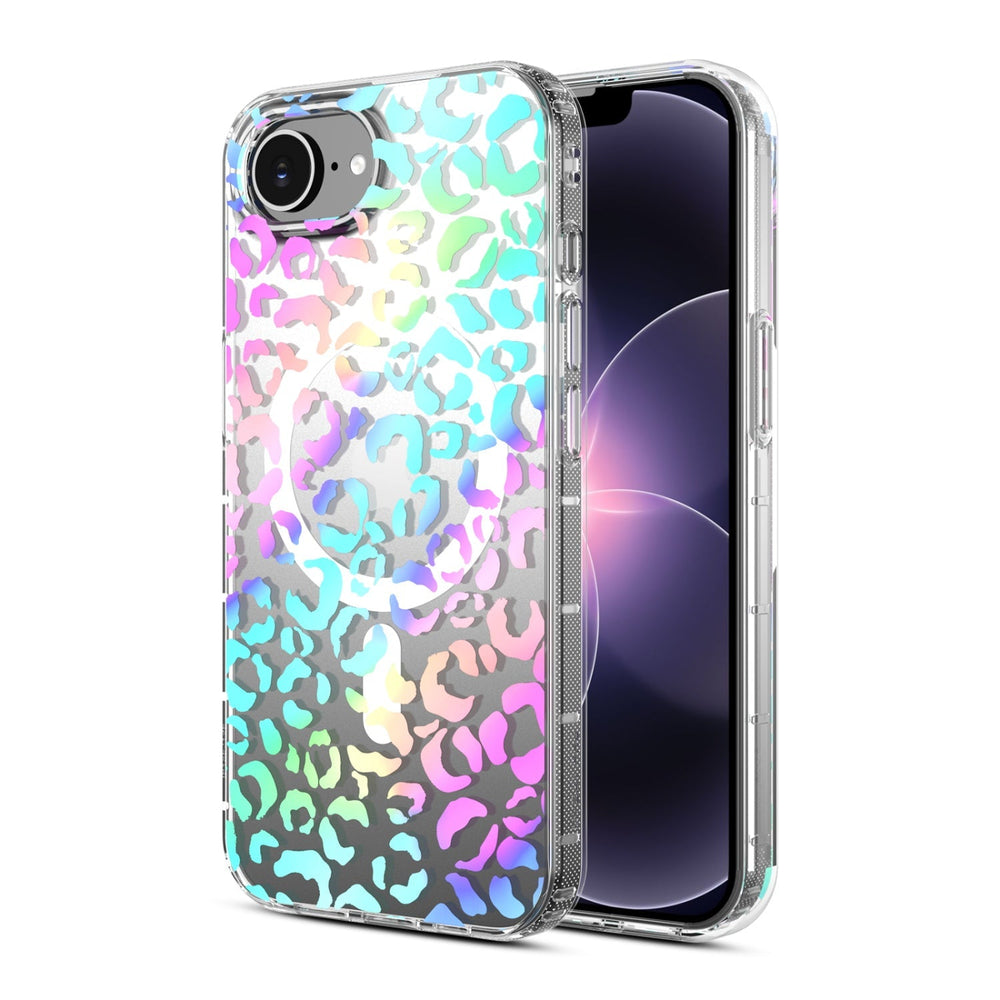 MyBat Pro Mood Series MagSafe Case for Apple iPhone 17e / 16e - Holographic LeopardMyBat Pro